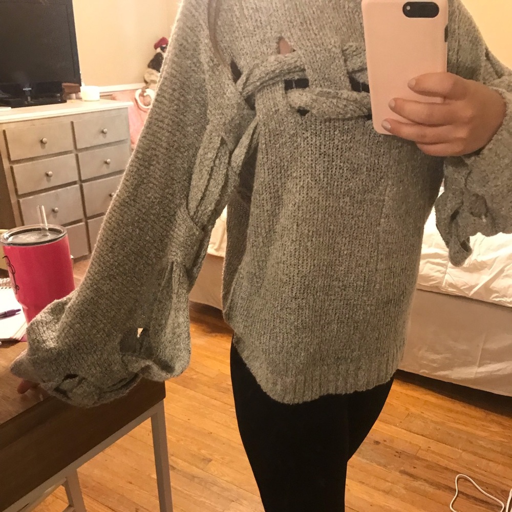 chunky sweater